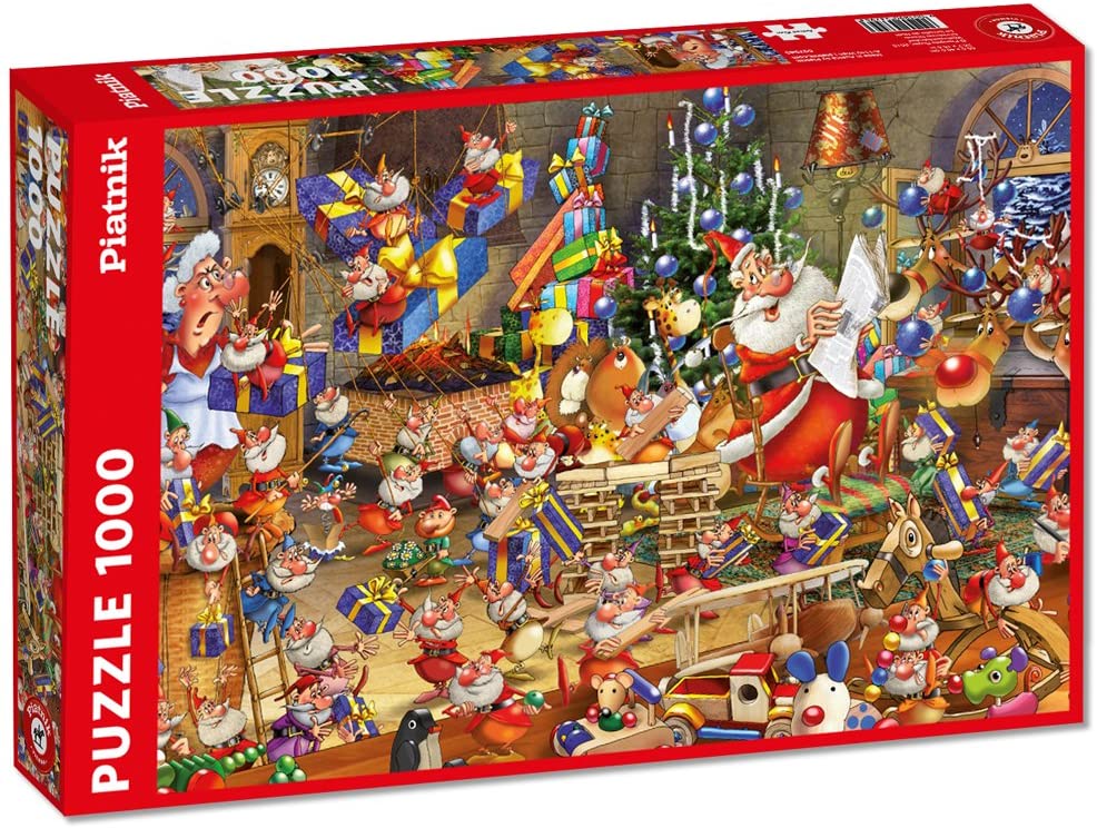 Piatnik Francois Ruyer Weihnachtstrubel Teile Puzzle