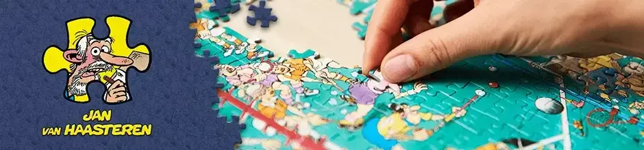 „Lebendiges Wimmelbild aus der Jan van Haasteren Puzzle-Welt – voller skurriler Szenen, bunter Charaktere und liebevoller Details. Jetzt entdecken bei Hobbyshop-Mona.“