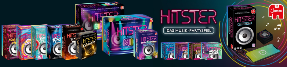Alle bisher erschienenen Hitster Spiele