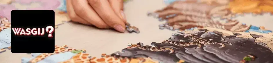 „Banner zur Wasgij Puzzle-Serie von Jumbo – überraschende Motive, knifflige Rätsel und originelle Perspektiven. Jetzt erhältlich bei Hobbyshop-Mona, dem Shop für kreative Freizeit und Puzzle-Fans.“