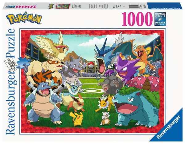 Ravensburger 17453 Pokémon Kräftemessen 1000 Teile Puzzle