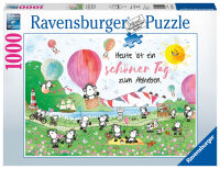Sheepworld schöner Tag zum Abheben. 1000T Puzzle