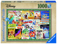 Disney Vintage Poster 1000 Teile Puzzle