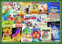 Disney Vintage Poster 1000 Teile Puzzle