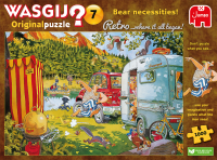 Wasgij Original Retro 7 Bär beim Camping! 1000 Teile Puzzle
