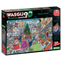 Wasgij Christmas 19 Weihnachtsmann Sprint! 2x1000 Teile...