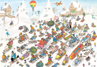 Jan van Haasteren Es geht alles bergab 2000 Teile Puzzle