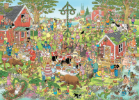 Jan van Haasteren Mittsommerfest 1000 Teile Puzzle