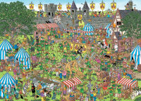 Jan van Haasteren Robin Hood Festival 1500 Teile Puzzle