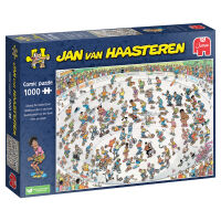 Jan van Haasteren Skateboarden in der Bowl 1000 Teile Puzzle