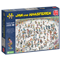 Jan van Haasteren Skateboarden in der Bowl 2000 Teile Puzzle