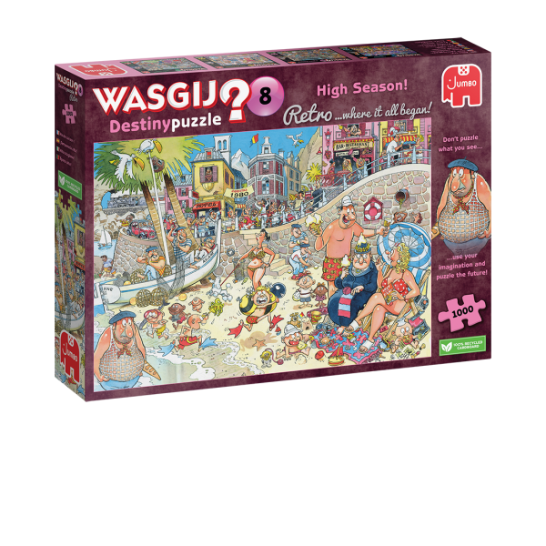 Wasgij Destiny Retro 8 Hochsaison! 1000 Teile Puzzle