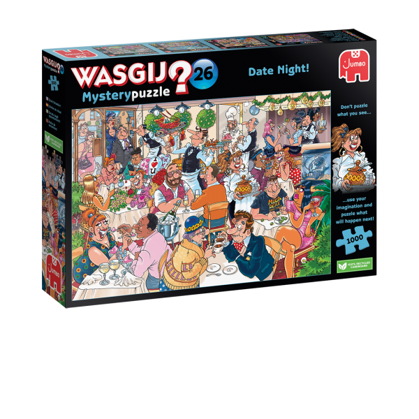 Wasgij Mystery 26 Date Night! 1000 Teile Puzzle