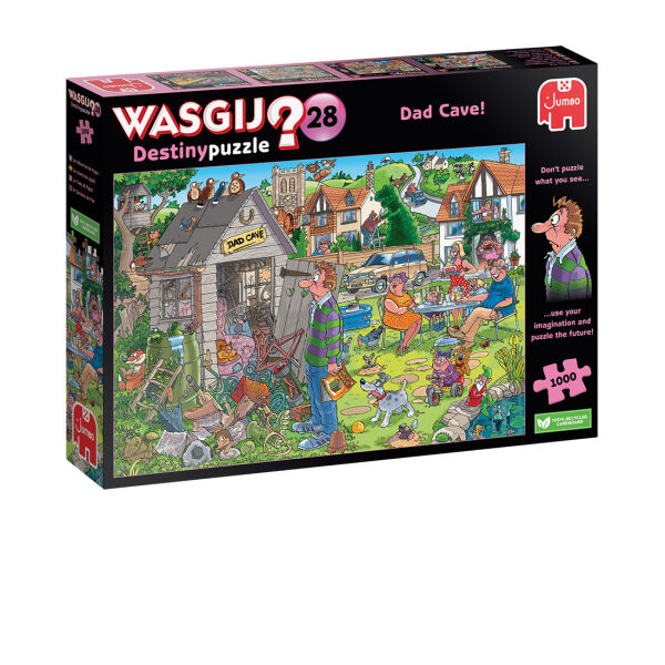 Wasgij Destiny 28 Dad Cave 1000 Teile Puzzle