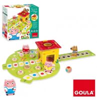 Goula 53146 3 kleine Schweinchen, Kinderspiel