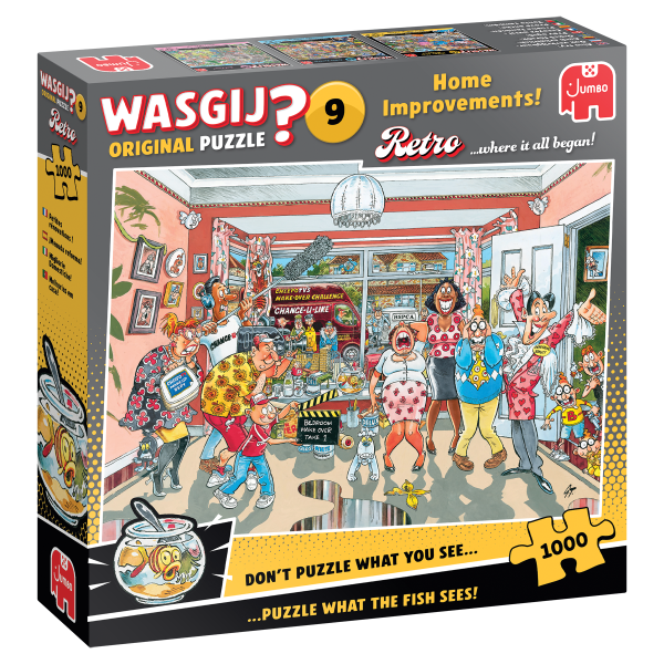 Wasgij Original Retro 9 Kleinere Umbauten! 1000 Teile Puzzle