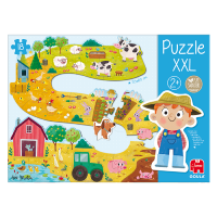 Goula 53176 Bauernhof Puzzle XXL 18 Teile