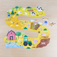 Goula 53176 Bauernhof Puzzle XXL 18 Teile