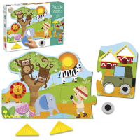 Goula 53439 Puzzle Shapes Safari