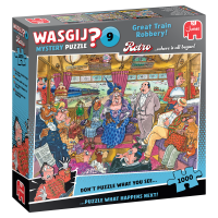 Wasgij Mystery Retro 9 Großer Zugraub! 1000 Teile...