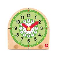 Goula 55125 Lernuhr aus Holz, Lernspielzeug