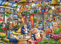 Wasgij Mystery 28 Feline Frenzy 1000 Teile Puzzle