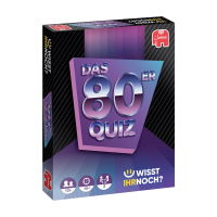 Jumbo Spiele 1110100512, Das 80er Quiz, Kartenspiel,...