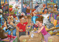 Wasgij Mystery 29 - Spenden Debakle 1000 Teile Puzzle