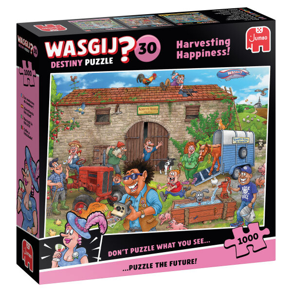 Wasgij Destiny 30, Glück ernten, 1000 Teile Puzzle