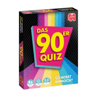 Jumbo Spiele 1110100542, Das 90er Quiz, Kartenspiel,...