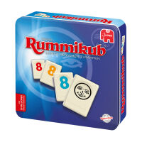 Original Rummikub in einer Metalldose, Legespiel