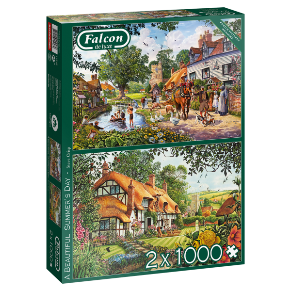 A Beautiful Summers Day 2x1000 Teile Puzzle