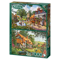 A Beautiful Summers Day 2x1000 Teile Puzzle