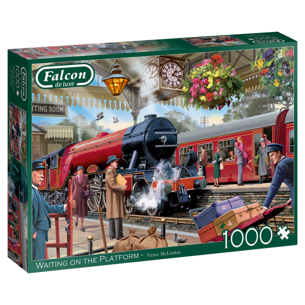 Waiting on the Platform 1000 Teile Puzzle
