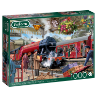 Waiting on the Platform 1000 Teile Puzzle