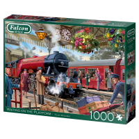 Waiting on the Platform 1000 Teile Puzzle