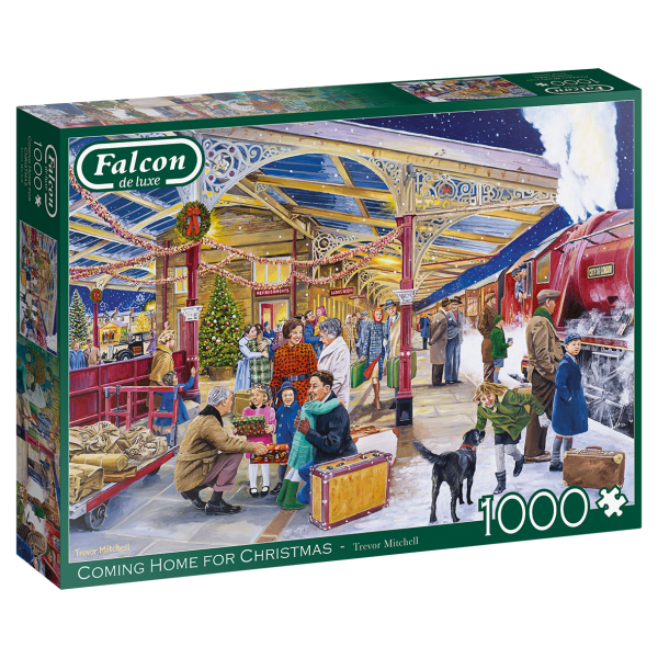 Zu Weihnachten nach Hause kommen 1000 Teile Puzzle