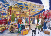 Zu Weihnachten nach Hause kommen 1000 Teile Puzzle