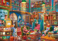 Ein Nachmittag in der Buchhandlung 1000 Teile Puzzle