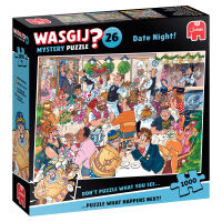Wasgij Mystery 26, Date-Abend, 1000 Teile Puzzle