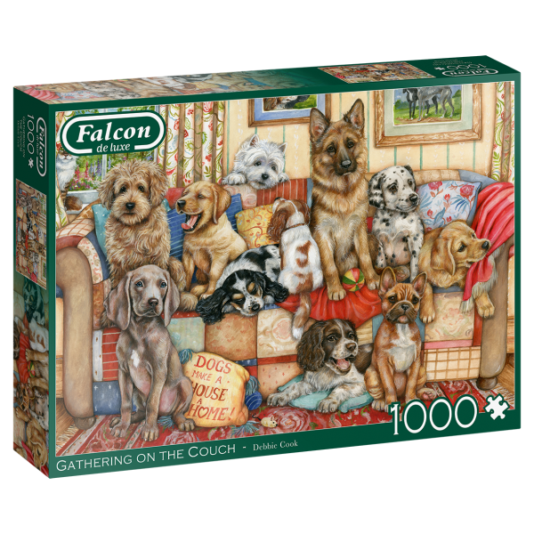 Gathering on the Couch 1000 Teile Puzzle