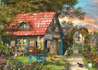 The Woodland Cottage 2x1000 Teile Puzzle
