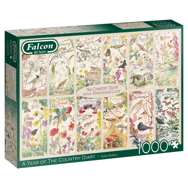 A Year of the Country Diary 1000 Teile Puzzle