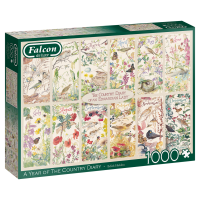 A Year of the Country Diary 1000 Teile Puzzle
