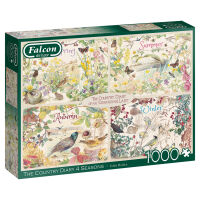 Das Land Tagebuch der 4 Jahreszeiten 1000T Puzzle