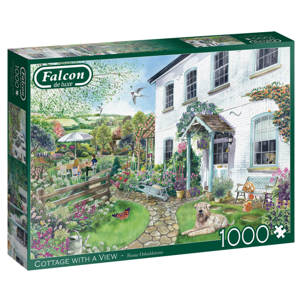 Ferienhaus mit Aussicht 1000 Teile Puzzle