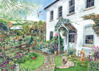 Ferienhaus mit Aussicht 1000 Teile Puzzle