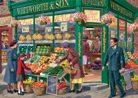 Victor McLindon Corner Shops 4x1000 Teile Puzzle