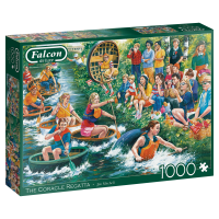 Jim Mitchell Die Coracle-Regatta 1000 Teile Puzzle