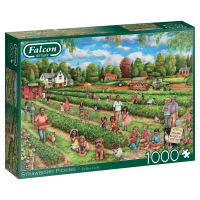 Debbie Cook Erdbeeren pflücken 1000 Teile Puzzle